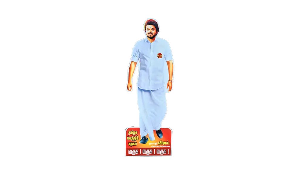 Political Display Cutout Stand
